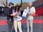Priyanka Chopra at the Global Citizen event. Priyanka Chopra at the Global Citizen event.