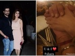 Shamita Shetty and Raqesh Bapat on their date. (Left pic: Varinder Chawla) Shamita Shetty and Raqesh Bapat on their date. (Left pic: Varinder Chawla)