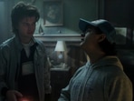 Joe Keery and Gaten Matarazzo in a clip from Stranger Things season 4. Joe Keery and Gaten Matarazzo in a clip from Stranger Things season 4.