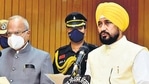 Channi was summoned to Delhi by the Congress high command on Friday to discuss the cabinet expansion.(ANI file photo) Channi was summoned to Delhi by the Congress high command on Friday to discuss the cabinet expansion.(ANI file photo)