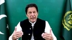 Pakistan Prime Minister Imran Khan virtually addressing the 76th session of UNGA on Friday. (ANI) Pakistan Prime Minister Imran Khan virtually addressing the 76th session of UNGA on Friday. (ANI)