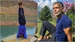 Milind Soman's jaw-dropping video of nailing headstand at 14k ft in Gulmarg will blow your mind(Instagram/@milindrunning) Milind Soman's jaw-dropping video of nailing headstand at 14k ft in Gulmarg will blow your mind(Instagram/@milindrunning)