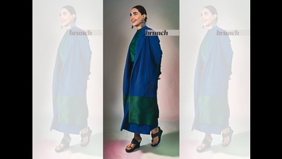 In India, it was during the early part of the 19th century that around 30,000 acres of land was engaged in the cultivation of indigo; Styling: Drishti Vij; Jacket and dress, Payal Khandwala; earrings, Zariin; shoes, Aprajita Toor (Tushar Bhardwaj) In India, it was during the early part of the 19th century that around 30,000 acres of land was engaged in the cultivation of indigo; Styling: Drishti Vij; Jacket and dress, Payal Khandwala; earrings, Zariin; shoes, Aprajita Toor (Tushar Bhardwaj)