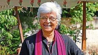Kamla Bhasin said feminism was not a war between men and women but a war of ideologies. (HT Photo) Kamla Bhasin said feminism was not a war between men and women but a war of ideologies. (HT Photo)