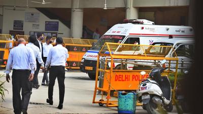 Notorious gangster Jeetender Gogi was shot dead in a Rohini court on Friday. (Raj K Raj/HT Photo) Notorious gangster Jeetender Gogi was shot dead in a Rohini court on Friday. (Raj K Raj/HT Photo)