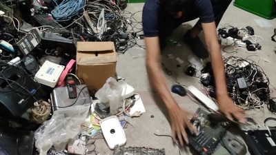 European Union's move is a step towards cutting down on the 11,000 metric tons of electronic waste thrown out every year by Europeans. European Union's move is a step towards cutting down on the 11,000 metric tons of electronic waste thrown out every year by Europeans.