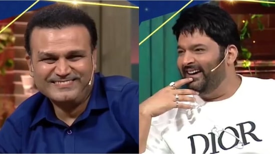 Virender Sehwag appeared on The Kapil Sharma Show.&nbsp;