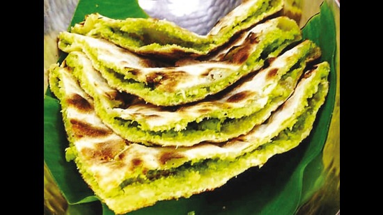 At his Moscow restaurant, chef Vineet created stuffed kulchas as breads that can be eaten on their own At his Moscow restaurant, chef Vineet created stuffed kulchas as breads that can be eaten on their own