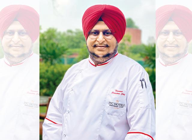 Chef Navneet Singh is known for his aloo parathas, served with freshly-made white butter