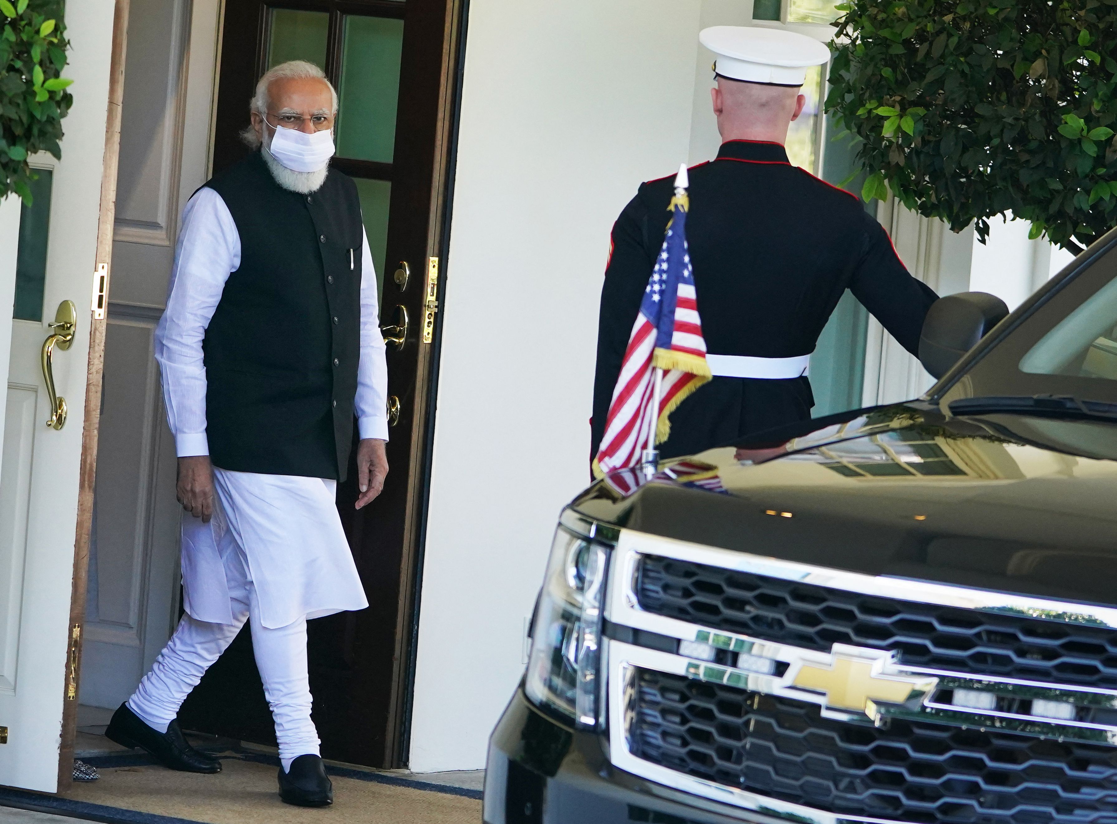 PM Modi met US President Joe Biden at the White House in Washington, DC. (AFP Photo) PM Modi met US President Joe Biden at the White House in Washington, DC. (AFP Photo)