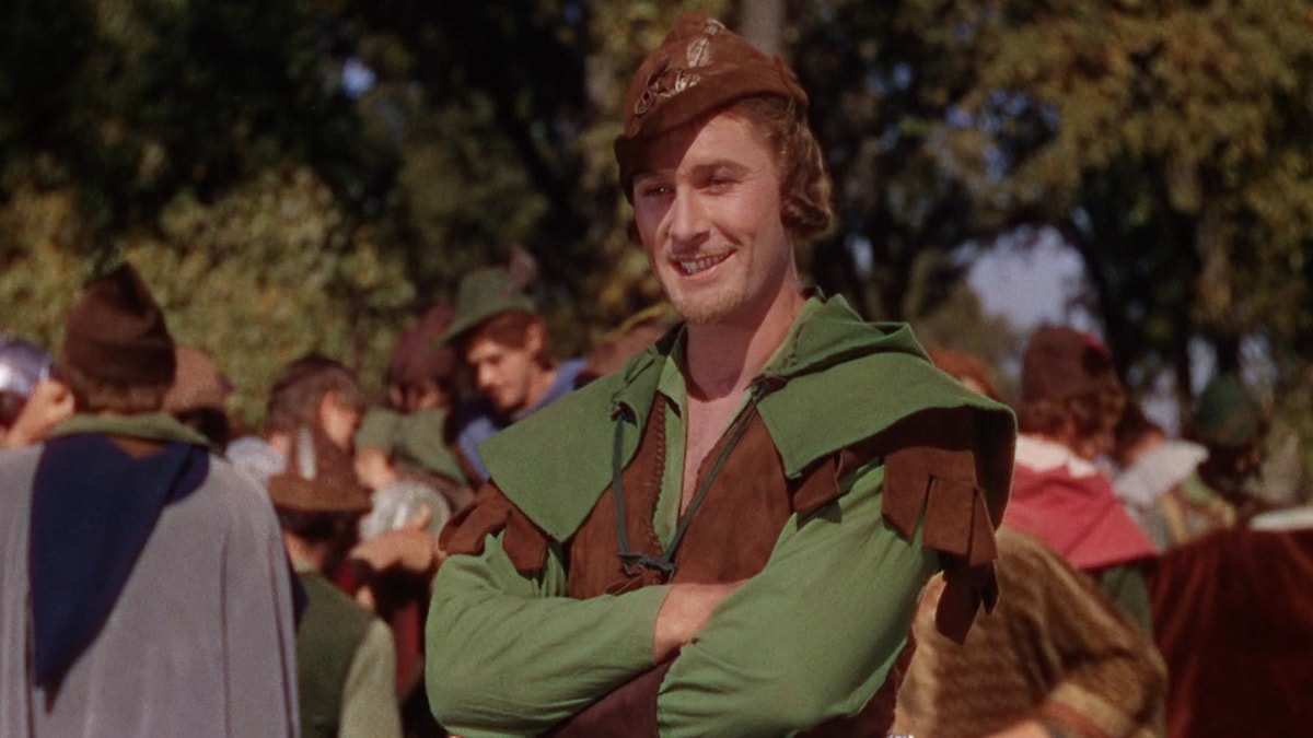 Errol Flynn as Robin Hood, in 1938. He made just four swashbuckling films, but defined the genre for decades and across continents.