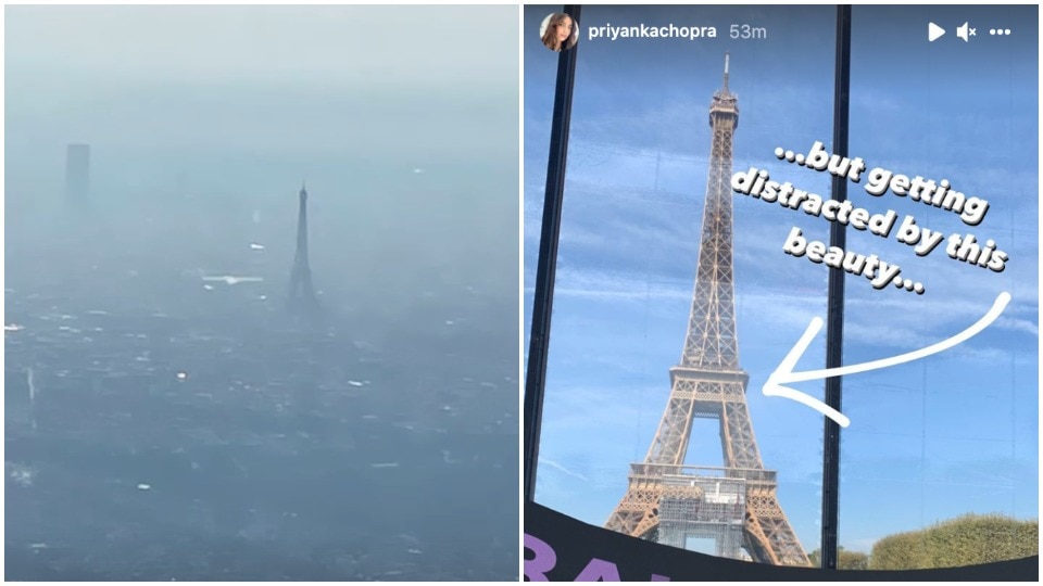 Les photos de voyage à Paris de Priyanka Chopra.