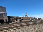 Amtrak train running between Seattle and Chicago derailed in Montana, according to reports, leading to multiple injuries. (Photo via social media)