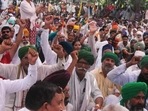 Samyukt Kisan Morcha said that it is trying to intensify farmers' protest against the three central farm laws.(File Photo) Samyukt Kisan Morcha said that it is trying to intensify farmers' protest against the three central farm laws.(File Photo)