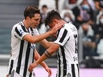 Juventus' Paulo Dybala, right, is consoled by teammate Federico Chiesa as he leaves the pitch after suffering an injury during the Italian Serie A soccer match between Juventus and Sampdoria, in Turin, Italy, Sunday, Sept. 26, 2021. (Marco Alpozzi/LaPresse via AP)(AP) Juventus' Paulo Dybala, right, is consoled by teammate Federico Chiesa as he leaves the pitch after suffering an injury during the Italian Serie A soccer match between Juventus and Sampdoria, in Turin, Italy, Sunday, Sept. 26, 2021. (Marco Alpozzi/LaPresse via AP)(AP)