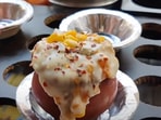 The image is taken from the viral video and shows ‘kulhad pizza’.