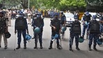 The official said that the police are ‘fully alert’ and there will be preventive security measures during Bharat Bandh. (PTI) The official said that the police are ‘fully alert’ and there will be preventive security measures during Bharat Bandh. (PTI)