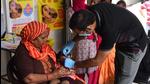 As many as 184,430 children were given the polio drops at 1,579 booths set up across Gurugram on Sunday. Officials said door-to-door vaccinations will be held to reach the target. (Vipin Kumar/HT PHOTO) As many as 184,430 children were given the polio drops at 1,579 booths set up across Gurugram on Sunday. Officials said door-to-door vaccinations will be held to reach the target. (Vipin Kumar/HT PHOTO)