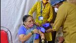 Brihanmumbai Municipal corporation (BMC) will conduct its second women-only Covid-19 vaccination drive in the city, on Monday, between 10am and 5pm across all municipal and government vaccination centres. (HT PHOTO) Brihanmumbai Municipal corporation (BMC) will conduct its second women-only Covid-19 vaccination drive in the city, on Monday, between 10am and 5pm across all municipal and government vaccination centres. (HT PHOTO)