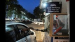 Congress councillors had walked out of the Chandigarh MC General House Meeting on Saturday over the issue of smart parking. (HT file) Congress councillors had walked out of the Chandigarh MC General House Meeting on Saturday over the issue of smart parking. (HT file)