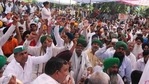 Samyukt Kisan Morcha said that it is trying to intensify farmers' protest against the three central farm laws.(File Photo) Samyukt Kisan Morcha said that it is trying to intensify farmers' protest against the three central farm laws.(File Photo)