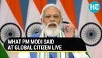 PM Modi on Covid, poverty &amp; climate change at Global Citizen Live I Highlights