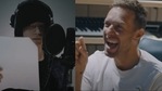 BTS member Jungkook and Coldplay's Chris Martin in Coldplay X BTS Inside My Universe Documentary. BTS member Jungkook and Coldplay's Chris Martin in Coldplay X BTS Inside My Universe Documentary. 