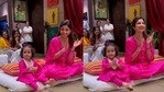 Shilpa Shetty shared a video with her daughter Samisha to celebrate Daughters' Day. Shilpa Shetty shared a video with her daughter Samisha to celebrate Daughters' Day.