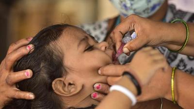 The Ludhiana district health department commenced a five-day door-to-door pulse polio drive for immunisation of the children of migrant population up to the age of five years on Sunday. (Representative photo)