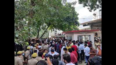 Gurjar leaders claimed that about 2,000 people participated in the mahapanchayat. (Sourced) Gurjar leaders claimed that about 2,000 people participated in the mahapanchayat. (Sourced)