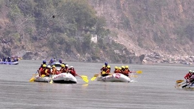 River rafting on the Ganga in Rishikesh (File Photo/Used only for representative purpose) River rafting on the Ganga in Rishikesh (File Photo/Used only for representative purpose)