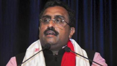 RSS functionary Ram Madhav said India needed to pull down the walls of ‘mental separation’ and create one united Indian society. (PTI Photo) RSS functionary Ram Madhav said India needed to pull down the walls of ‘mental separation’ and create one united Indian society. (PTI Photo)