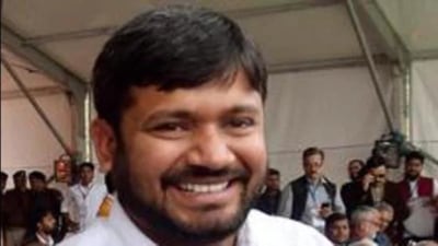 Former JNUSU leader Kanhaiya, who unsuccessfully contested Begusarai Lok Sabha election as a CPI candidate and lost it to the BJP stalwart and Union minister Giriraj Singh. (File photo) Former JNUSU leader Kanhaiya, who unsuccessfully contested Begusarai Lok Sabha election as a CPI candidate and lost it to the BJP stalwart and Union minister Giriraj Singh. (File photo)