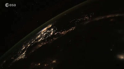 The video has left people in awe. (ESA)