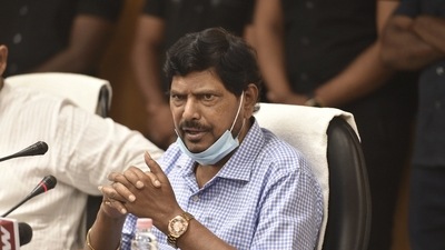 Republican Party of India (RPI) president Ramdas Athawale (PTI) Republican Party of India (RPI) president Ramdas Athawale (PTI)