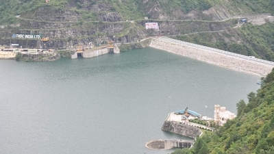 The permission to fill the reservoir to 830 metre was given last month by the state government (THDCIL) The permission to fill the reservoir to 830 metre was given last month by the state government (THDCIL)