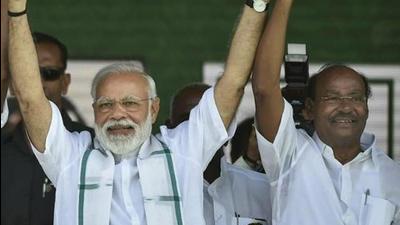 Pointing to the Union government’s contention in the Supreme Court of a policy decision since 1951 against caste-wise enumeration, the PMK leader Ramadoss said taking such a stand is not in sync with the present times. (AP) Pointing to the Union government’s contention in the Supreme Court of a policy decision since 1951 against caste-wise enumeration, the PMK leader Ramadoss said taking such a stand is not in sync with the present times. (AP)