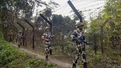 The state police, army and Central Reserve Police Force conducted a joint operation after they found out where the militants were hiding. (PTI) The state police, army and Central Reserve Police Force conducted a joint operation after they found out where the militants were hiding. (PTI)