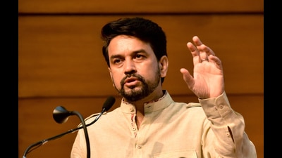 Union minister Anurag Thakur visited Kangan and inaugurated the 1.5km PMGSY road constructed at the cost of  ₹136.67 lakh at Bonibagh Kangan connecting Bonibagh Bala habitation to the highway. (HT File)