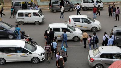 Following discussions about pedestrian safety at a road safety meeting earlier this month, the district administration constituted a four-member committee to survey five key crossings with most fatalities on the Delhi-Gurgaon Expressway. (HT Archive) Following discussions about pedestrian safety at a road safety meeting earlier this month, the district administration constituted a four-member committee to survey five key crossings with most fatalities on the Delhi-Gurgaon Expressway. (HT Archive)
