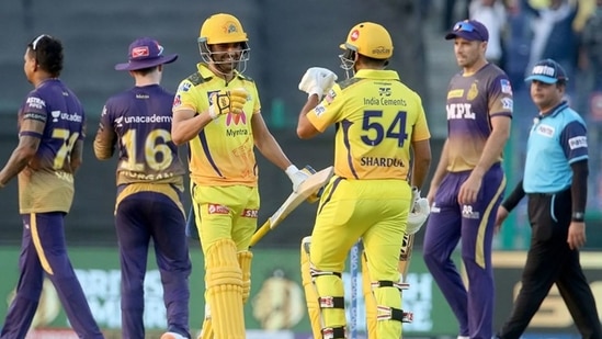 IPL 2021 CSK vs KKR highlights