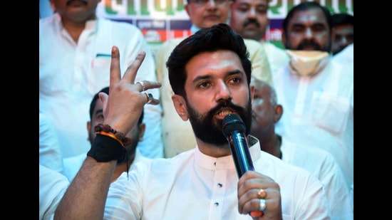 LJP Chirag Paswan (ANI)