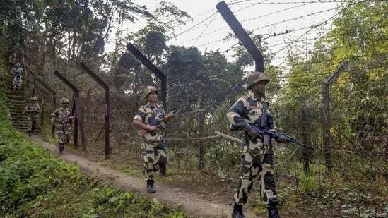 The state police, army and Central Reserve Police Force conducted a joint operation after they found out where the militants were hiding.(PTI)