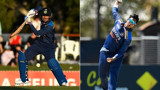 Smriti Mandhana (L) and Deepti Sharma have signed up with defending champions Sydney Thunder.&nbsp;(Getty Images)