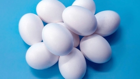 2. Whole eggs: They are among the most nutrient dense foods on the planet. Despite being high in fat and cholesterol, they are incredibly nutritious and healthy. One large boiled egg contains a serving of about 5g of healthy fats. Boiled eggs can serve as a great healthy snack on the go. Include it in your breakfast either boiled or in a vegetable omelette, according to Menon.(Pixabay)