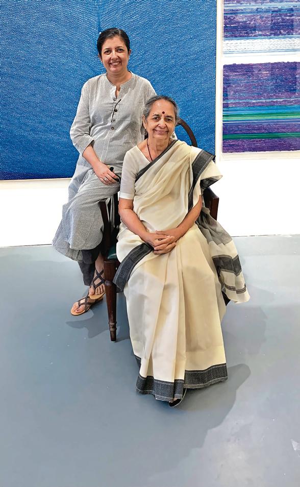 Painter Shobha Broota says her daughter, Pooja Iranna, has always been a source of inspiration for her. Painter Shobha Broota says her daughter, Pooja Iranna, has always been a source of inspiration for her.