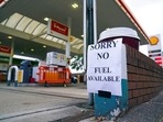 Pumps across British cities were either closed or had signs saying fuel was unavailable on Monday, In picture - A petrol station in Bracknell, England.(AP) Pumps across British cities were either closed or had signs saying fuel was unavailable on Monday, In picture - A petrol station in Bracknell, England.(AP)