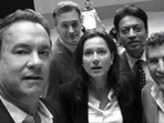 Irrfan Khan poses for a selfie with Tom Hanks. Irrfan Khan poses for a selfie with Tom Hanks.