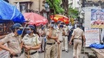 Mumbai Police said no extra force has been been deployed till now(Representative Photo/PTI) Mumbai Police said no extra force has been been deployed till now(Representative Photo/PTI)