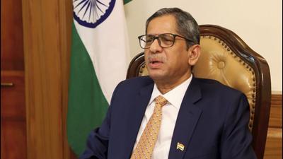 A bench headed by Chief Justice of India NV Ramana was emphatic that such police officers should not expect mercy from a court of law if they choose to align themselves with a particular party in power. (PTI) A bench headed by Chief Justice of India NV Ramana was emphatic that such police officers should not expect mercy from a court of law if they choose to align themselves with a particular party in power. (PTI)